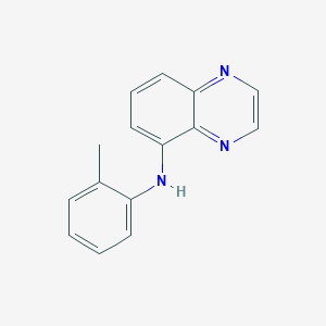 N-(2-methylphenyl)quinoxalin-5-amine