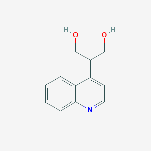2-Quinolin-4-ylpropane-1,3-diol