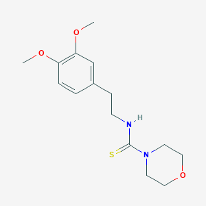 N-[2-(3,4-dimethoxyphenyl)ethyl]-4-morpholinecarbothioamide