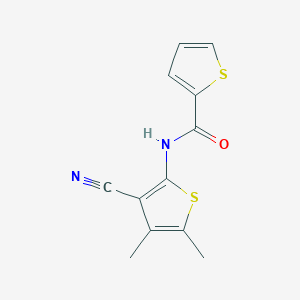 N-(3-cyano-4,5-dimethyl-2-thienyl)-2-thiophenecarboxamide