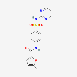 5-METHYL-N-{4-[(PYRIMIDIN-2-YL)SULFAMOYL]PHENYL}FURAN-2-CARBOXAMIDE