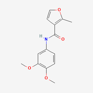 N~3~-(3,4-DIMETHOXYPHENYL)-2-METHYL-3-FURAMIDE