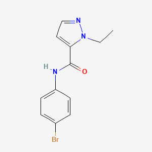 N-(4-bromophenyl)-1-ethyl-1H-pyrazole-5-carboxamide