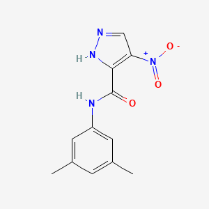 N~3~-(3,5-DIMETHYLPHENYL)-4-NITRO-1H-PYRAZOLE-3-CARBOXAMIDE