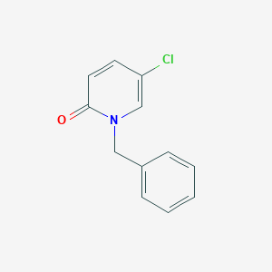 molecular formula C12H10ClNO B359074 1-Benzyl-5-chloropyridin-2-one CAS No. 353257-42-8