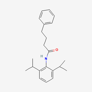 N-[2,6-di(propan-2-yl)phenyl]-4-phenylbutanamide