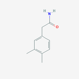 molecular formula C10H13NO B3591043 2-(3,4-dimethylphenyl)acetamide 