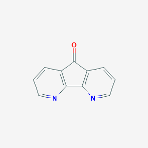 molecular formula C11H6N2O B035911 4,5-Diazafluoren-9-one CAS No. 50890-67-0