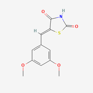 5-(3,5-dimethoxybenzylidene)-1,3-thiazolidine-2,4-dione