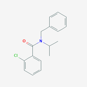 B359151 N-benzyl-2-chloro-N-isopropylbenzamide CAS No. 55578-23-9