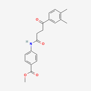 Methyl 4-[[4-(3,4-dimethylphenyl)-4-oxobutanoyl]amino]benzoate