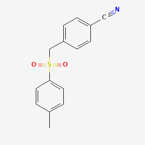 4-{[(4-methylphenyl)sulfonyl]methyl}benzonitrile