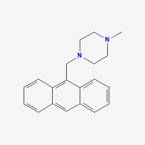 1-(Anthracen-9-ylmethyl)-4-methylpiperazine