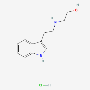 2-((2-(1H-Indol-3-yl)ethyl)amino)ethan-1-ol hydrochloride