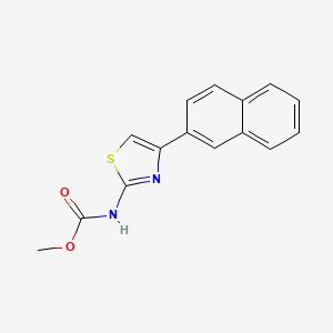 methyl [4-(2-naphthyl)-1,3-thiazol-2-yl]carbamate