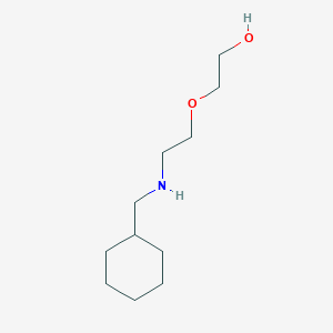 molecular formula C11H23NO2 B359222 2-{2-[(Cyclohexylmethyl)amino]ethoxy}ethanol CAS No. 932278-84-7