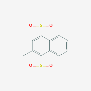 2-methyl-1,4-bis(methylsulfonyl)naphthalene