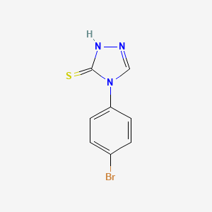 4-(4-Bromophenyl)-2,4-dihydro-3H-1,2,4-triazole-3-thione