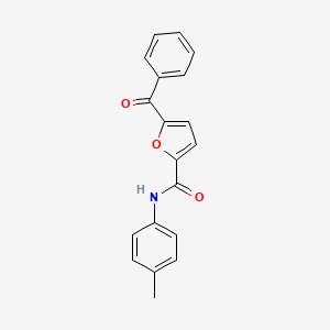 5-benzoyl-N-(4-methylphenyl)furan-2-carboxamide