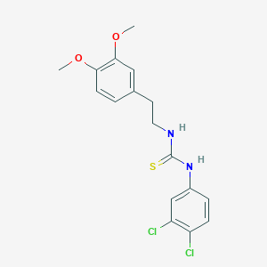 1-(3,4-Dichlorophenyl)-3-[2-(3,4-dimethoxyphenyl)ethyl]thiourea