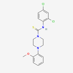 N-(2,4-dichlorophenyl)-4-(2-methoxyphenyl)piperazine-1-carbothioamide