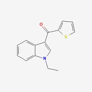 (1-ethyl-1H-indol-3-yl)(2-thienyl)methanone