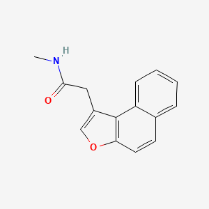 N-methyl-2-naphtho[2,1-b]furan-1-ylacetamide