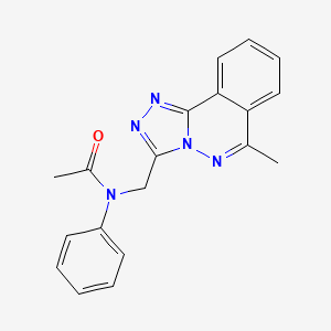 N-({6-METHYL-[1,2,4]TRIAZOLO[3,4-A]PHTHALAZIN-3-YL}METHYL)-N-PHENYLACETAMIDE