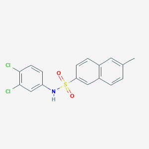 N-(3,4-dichlorophenyl)-6-methylnaphthalene-2-sulfonamide