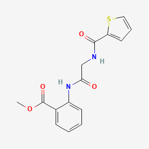 methyl 2-{[N-(thiophen-2-ylcarbonyl)glycyl]amino}benzoate