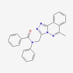 N-[(6-methyl[1,2,4]triazolo[3,4-a]phthalazin-3-yl)methyl]-N-phenylbenzamide