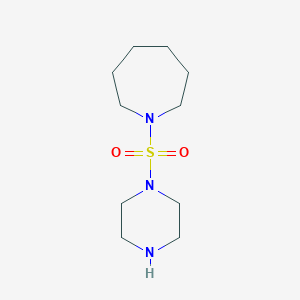 molecular formula C10H21N3O2S B359433 1-Piperazin-1-ylsulfonylazepane CAS No. 884380-90-9