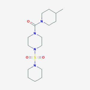 4-Methylpiperidyl 4-(piperidylsulfonyl)piperazinyl ketone