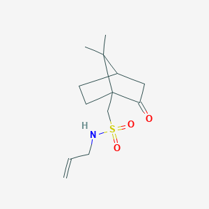 molecular formula C13H21NO3S B359484 N-allyl(7,7-dimethyl-2-oxobicyclo[2.2.1]hept-1-yl)methanesulfonamide CAS No. 627844-65-9