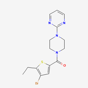 (4-BROMO-5-ETHYL-2-THIENYL)[4-(2-PYRIMIDINYL)PIPERAZINO]METHANONE