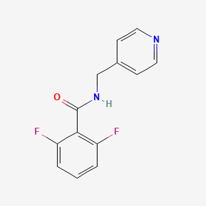 2,6-difluoro-N-(pyridin-4-ylmethyl)benzamide