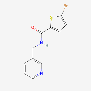 5-BROMO-N-[(PYRIDIN-3-YL)METHYL]THIOPHENE-2-CARBOXAMIDE