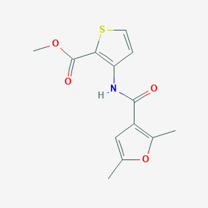 methyl 3-[(2,5-dimethyl-3-furoyl)amino]-2-thiophenecarboxylate