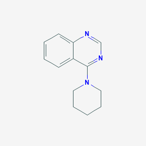 molecular formula C13H15N3 B359539 4-Piperidinoquinazoline CAS No. 41229-10-1