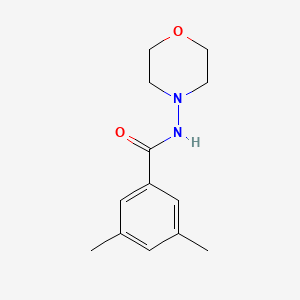 molecular formula C13H18N2O2 B3595406 3,5-dimethyl-N-4-morpholinylbenzamide 