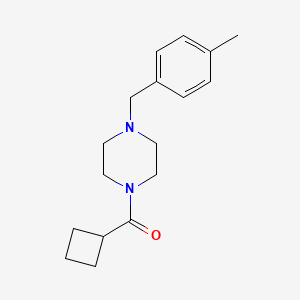 CYCLOBUTYL[4-(4-METHYLBENZYL)PIPERAZINO]METHANONE