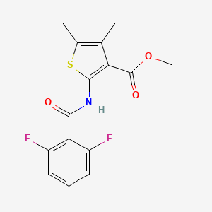 methyl 2-(2,6-difluorobenzamido)-4,5-dimethylthiophene-3-carboxylate