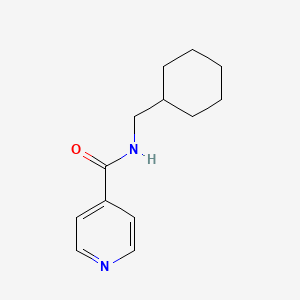 N-(cyclohexylmethyl)pyridine-4-carboxamide