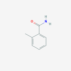 molecular formula C8H9NO B359558 2-Methylbenzamide CAS No. 527-85-5