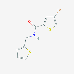 4-BROMO-N-[(THIOPHEN-2-YL)METHYL]THIOPHENE-2-CARBOXAMIDE