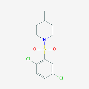 1-[(2,5-Dichlorophenyl)sulfonyl]-4-methylpiperidine