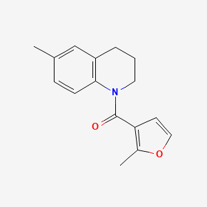 [6-METHYL-3,4-DIHYDRO-1(2H)-QUINOLINYL](2-METHYL-3-FURYL)METHANONE