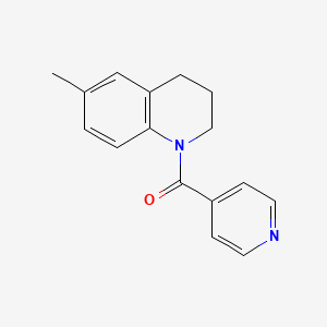 1-isonicotinoyl-6-methyl-1,2,3,4-tetrahydroquinoline