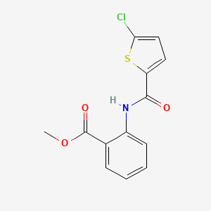 methyl 2-{[(5-chloro-2-thienyl)carbonyl]amino}benzoate