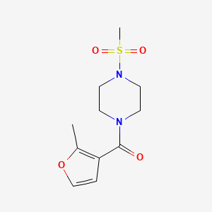 (2-METHYL-3-FURYL)[4-(METHYLSULFONYL)PIPERAZINO]METHANONE